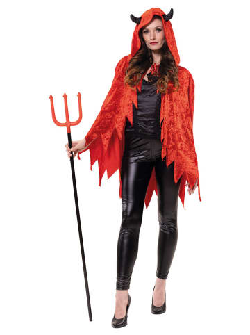 Party x People Kostuumcape "Duivel" oranje