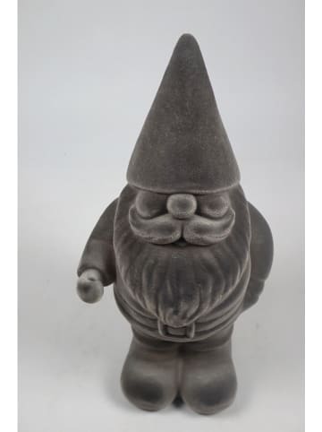 AM Design Dekofigur "Santa" in Grau - (H)55 cm