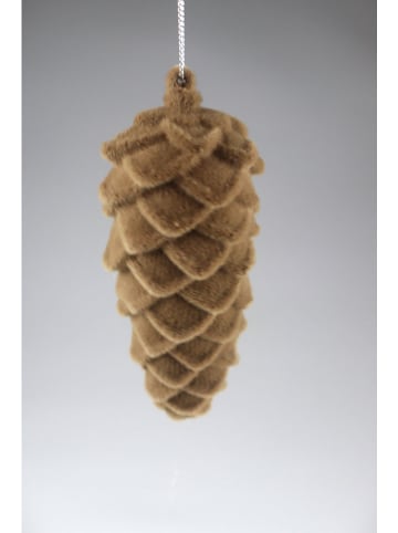 AM Design 2-delige set: decohangers "Dennenappels" bruin - (H)11 cm