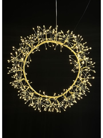 AM Design Wieniec LED w kolorze złotym - Ø 45 cm