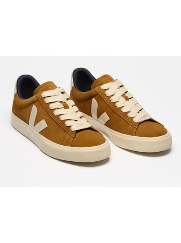 Veja Leder-Sneakers "Campo Bold" in Hellbraun