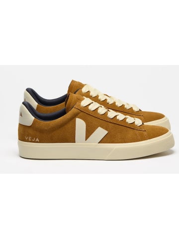 Veja Leder-Sneakers "Campo Bold" in Hellbraun