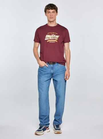 BIG STAR Shirt "Briss" in Bordeaux