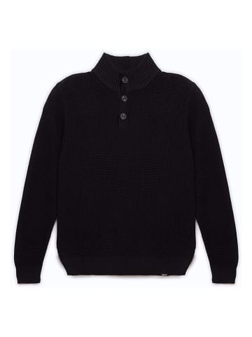 BIG STAR Sweter "Neroni" w kolorze czarnym