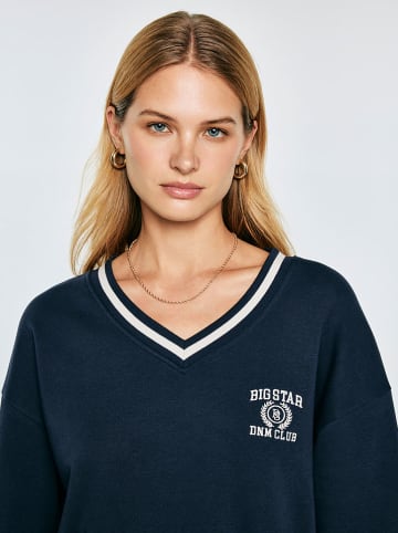 BIG STAR Sweatshirt "Gabriella" in Dunkelblau