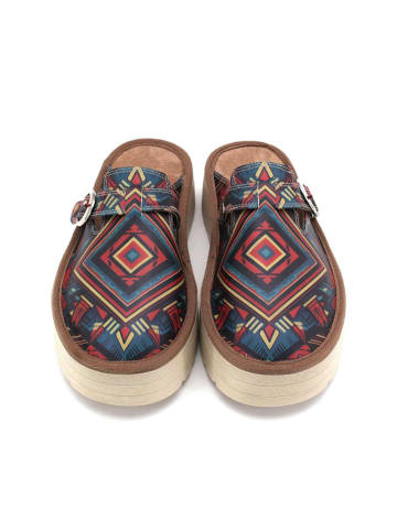 Calceo Clogs meerkleurig