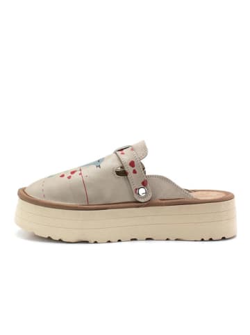 Calceo Clogs beige