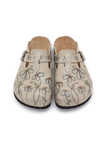 Calceo Clogs beige