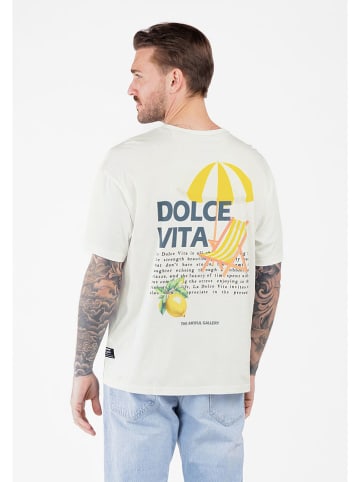 KEY LARGO Shirt "Dolce Vita" in Weiß