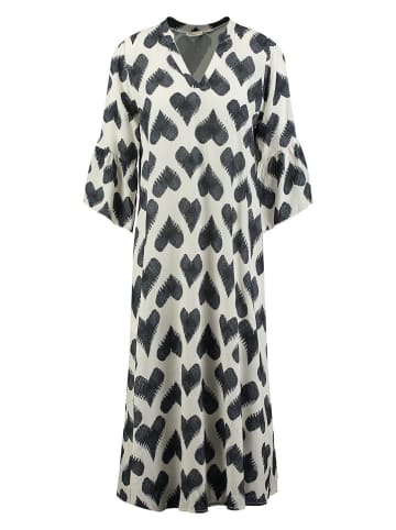 KEY LARGO Kleid "Hugs" in Weiß/ Schwarz