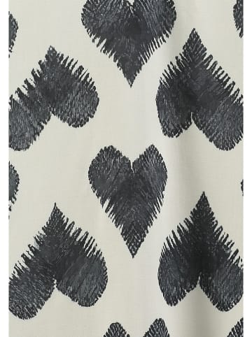 KEY LARGO Kleid "Hugs" in Weiß/ Schwarz