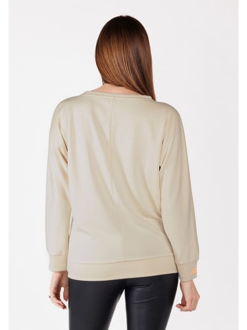 KEY LARGO Sweasthirt "Leopard" in Beige