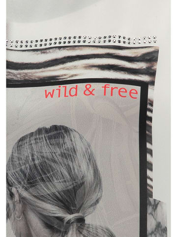 KEY LARGO Shirt "Free" in Weiß