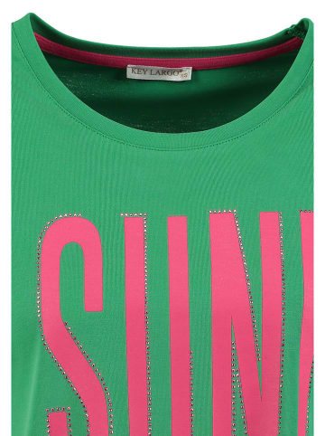 KEY LARGO Shirt "Sun" in Grün
