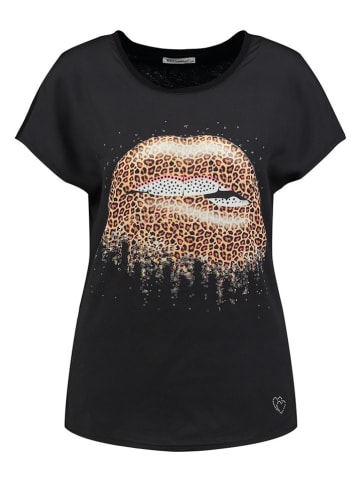 KEY LARGO Shirt "Glow" in Schwarz