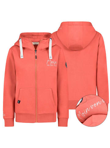 Eight2Nine Sweatjacke in Koralle