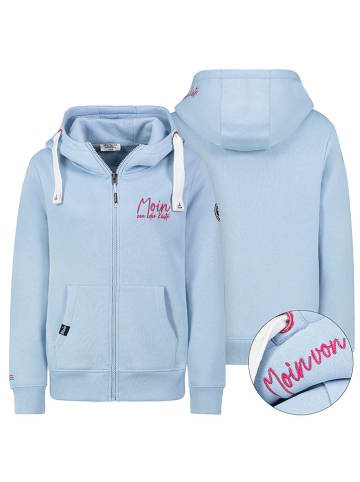 Eight2Nine Sweatjacke in Hellblau