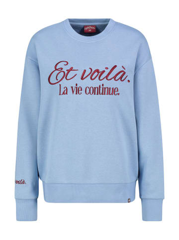 Eight2Nine Sweatshirt in Hellblau