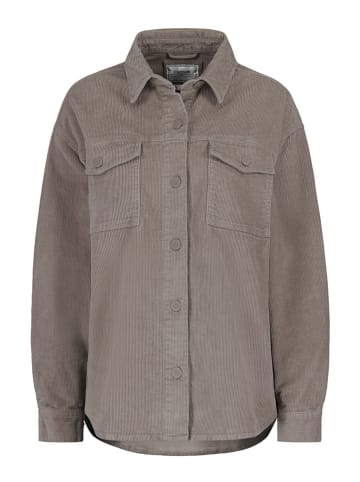 Eight2Nine Cordhemd in Taupe