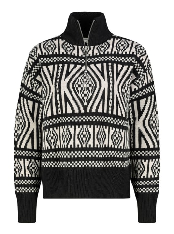 Eight2Nine Pullover in Schwarz/ Weiß