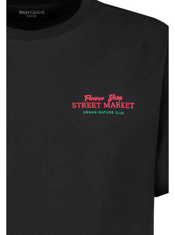 Eight2Nine Shirt in Schwarz