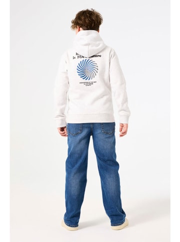 Garcia Hoodie in Weiß/ Grau