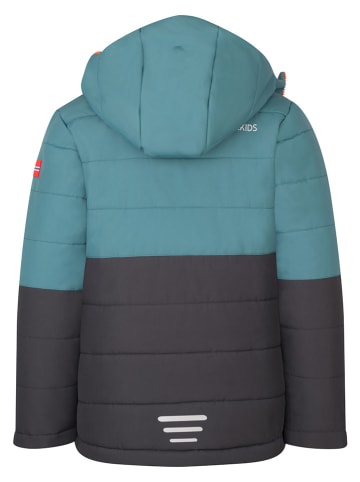 Trollkids Ski-/ Snowboardjacke "Hemsedal" in Blau/ Schwarz