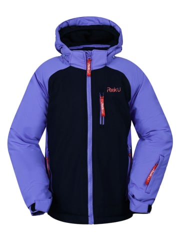 Peek U Ski-/ Snowboardjacke "Litzy" in Lila/ Dunkelblau