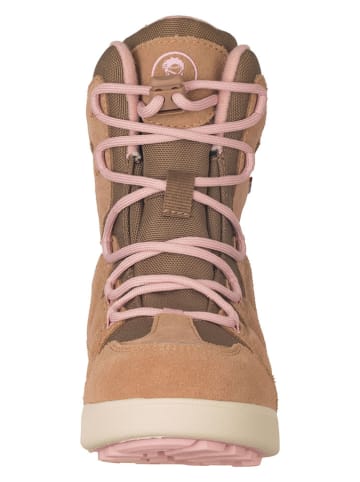 Trollkids Winterboots "Finnmark" in Hellbraun