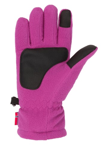 Trollkids Fleece-Handschuhe "Eikedalen" in Beere