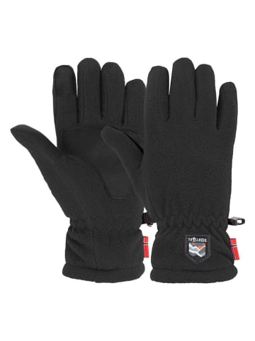 Trollkids Fleece-Handschuhe "Eikedalen" in Schwarz