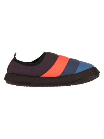 Trollkids Hausschuhe "Hut Mule XT" in Blau/ Orange