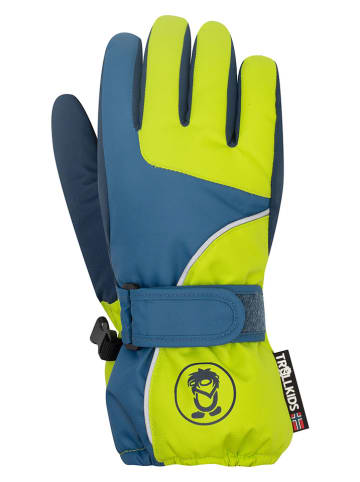 Trollkids Functionele handschoenen "Troll" geel/blauw