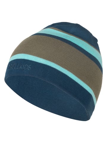 Trollkids Beanie "Nordland" in Dunkelblau