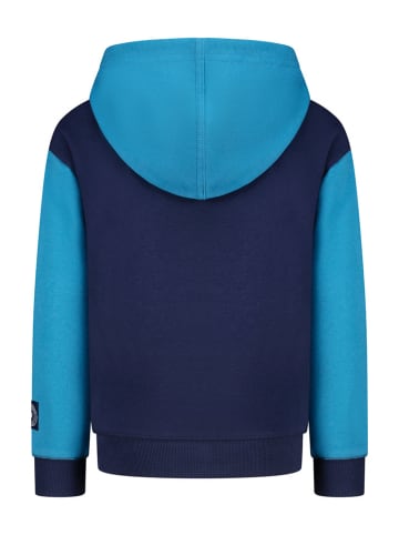 Salt and Pepper Hoodie "Tractor" in Dunkelblau/ Blau