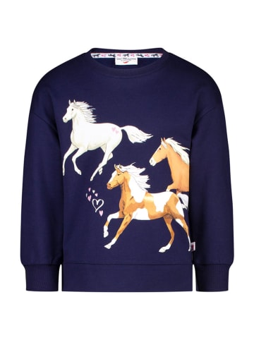Salt and Pepper Sweatshirt donkerblauw