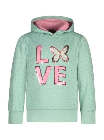 Salt and Pepper Bluza "Love" w kolorze zielonym