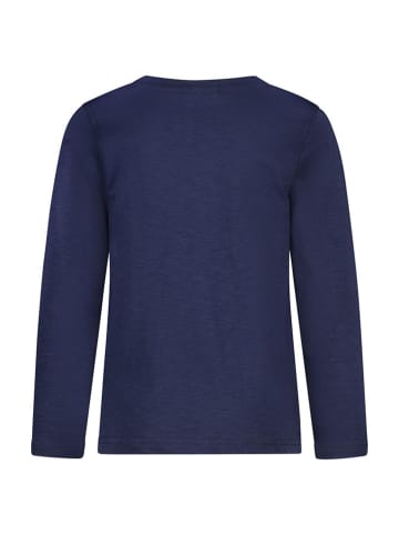 Salt and Pepper Longsleeve "Tractor" donkerblauw