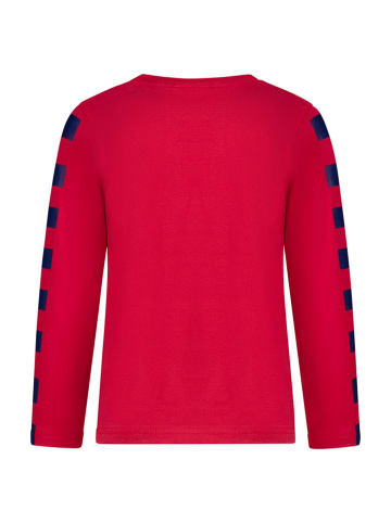 Salt and Pepper Longsleeve "Police" in Rot