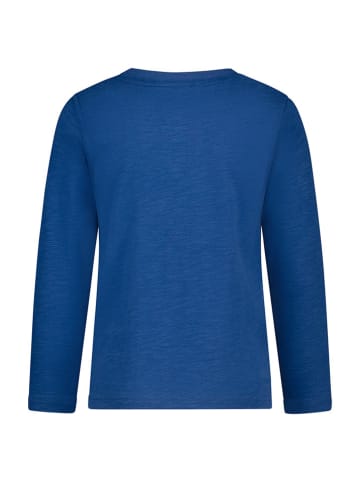 Salt and Pepper Longsleeve "Soccer" in Blau