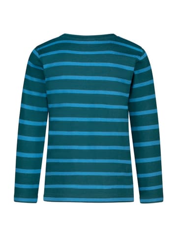 Salt and Pepper Longsleeve "Team work" in Blau