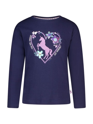 Salt and Pepper Longsleeve "Unicorn" in Dunkelblau