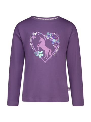 Salt and Pepper Longsleeve "Unicorn" in Lila