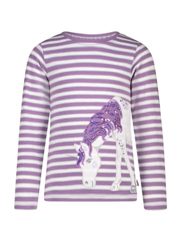 Salt and Pepper Longsleeve "Unicorn" in Lila
