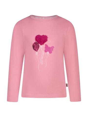 Salt and Pepper Longsleeve "Balloons" in Rosa