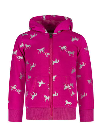 Salt and Pepper Thermo-Sweatjacke in Pink
