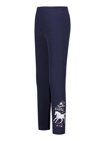 Salt and Pepper Legginsy termiczne w kolorze granatowym