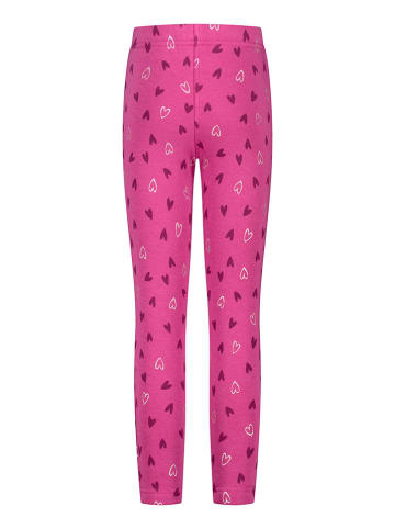 Salt and Pepper Legginsy termiczne w kolorze różowym