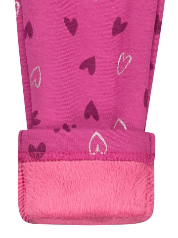Salt and Pepper Legginsy termiczne w kolorze różowym