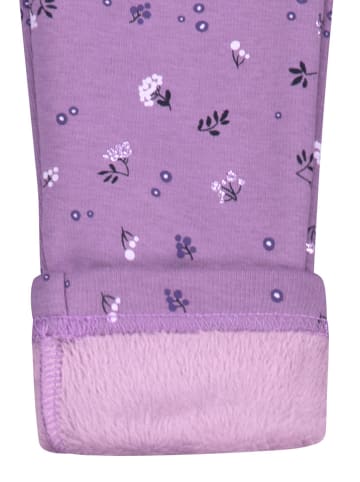Salt and Pepper Legginsy termiczne w kolorze fioletowym